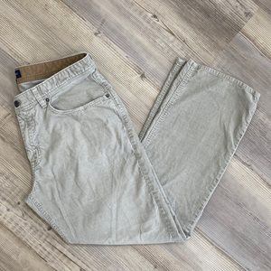 Banana Republic Factory Men's Corduroy Pants straight leg size 34/30 beige tan
